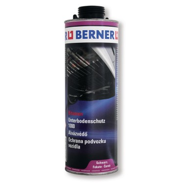 Berner alvázvédő, kőfelverődésvédő fekete 1L