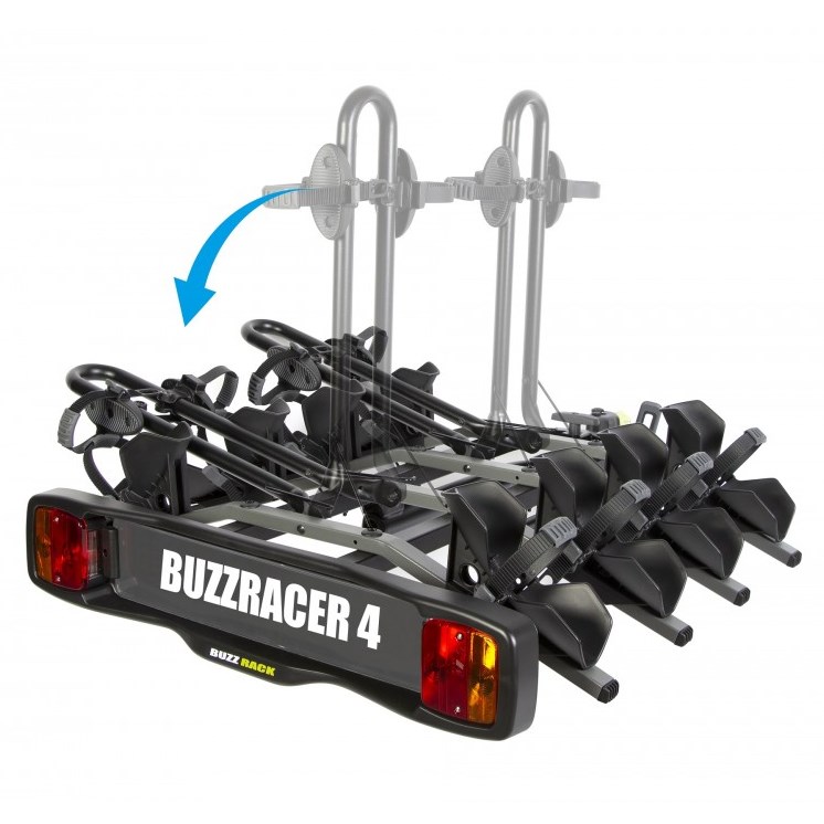 Buzz Rack Racer 4 kerékpártartó vonóhorogra