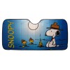 Snoopy szélvédőtakaró hővédős, tábortűz