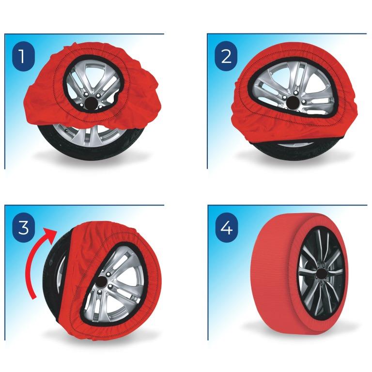 Textil hólánc 175/55R15 gumiabroncsra, Active hózokni
