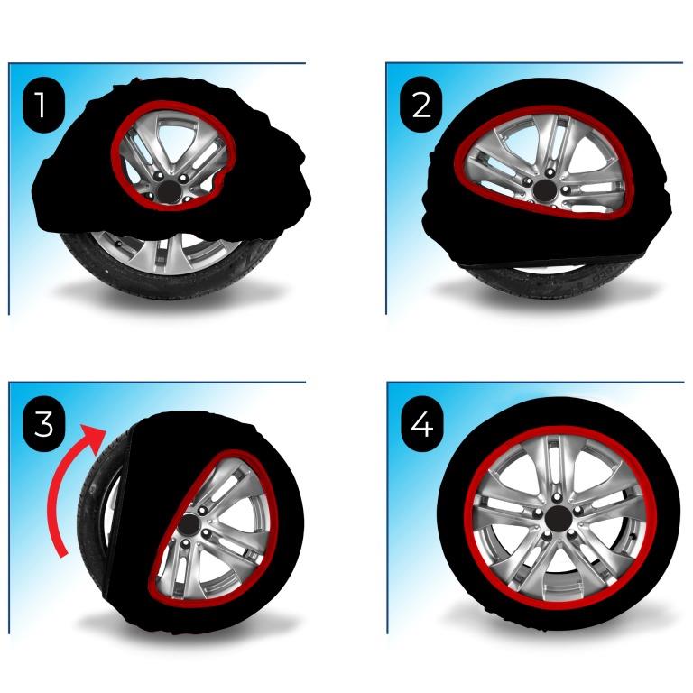 Textil hólánc 235/35R20 gumiabroncsra, Super X hózokni
