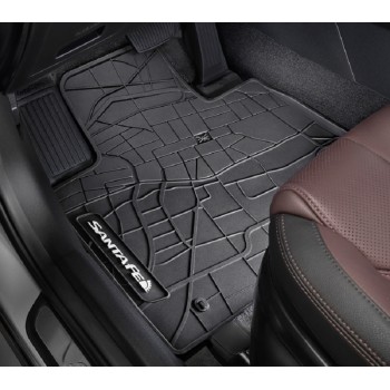 Hyundai Santa Fe gumiszőnyeg 2021-től, gyári gumiszőnyeg HEV, PHEV