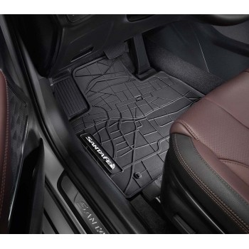 Hyundai Santa Fe gumiszőnyeg 2018-2020, 4db-os, gyári gumiszőnyeg