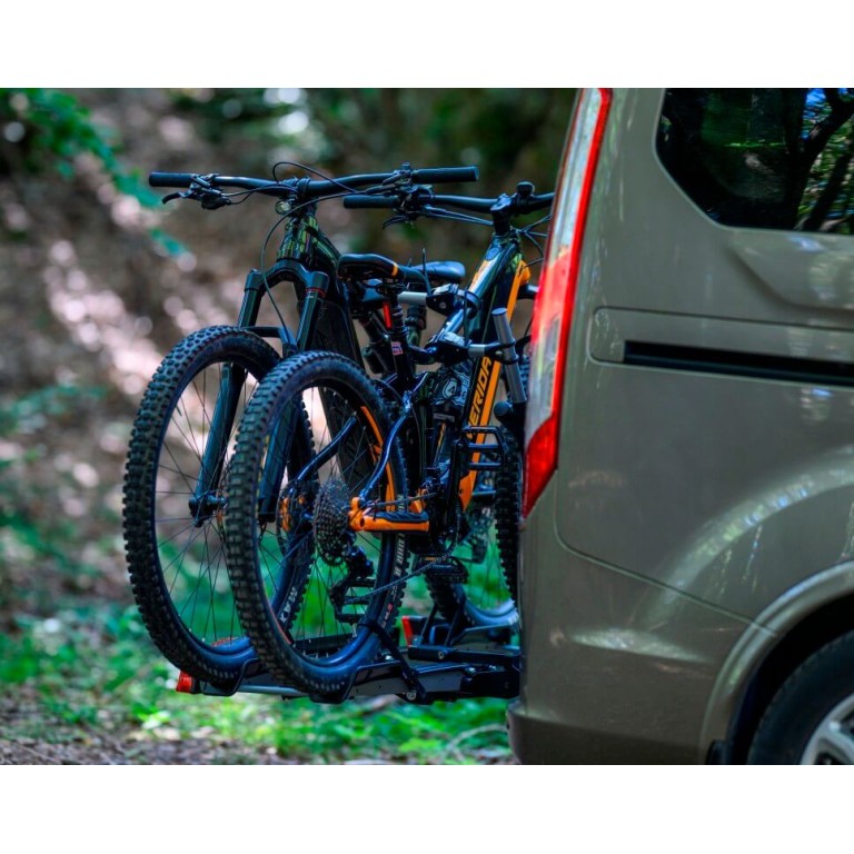 Menabo Orbit e-bike kerékpárszállító vonóhorogra, 2 kerékpárhoz