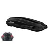 Menabo Diamond 450 duo fekete tetőbox, síbox Menabo Diamond 450 duo fekete tetőbox, síbox