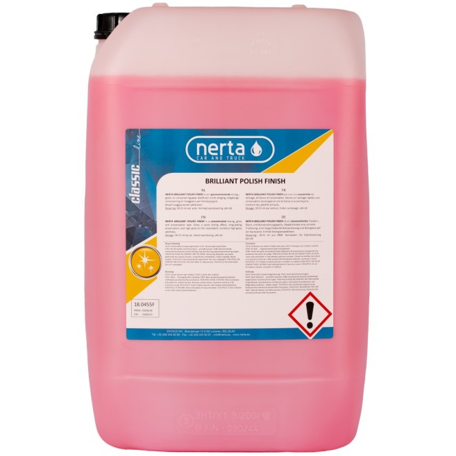 Nerta BPF vízlepergető viasz 20L - Nerta Brilliant Polish finish