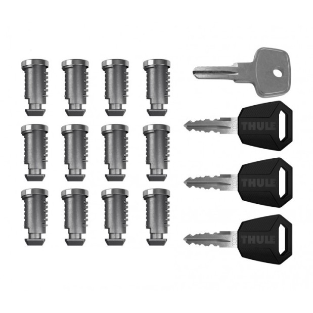 Thule 4512 zárbetét készlet 12db-os