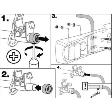 Thule 9761 Tartókonzol lámpatáblához