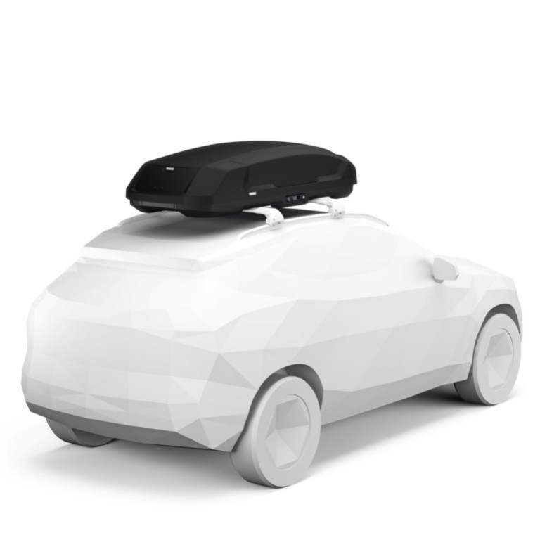 Thule Force 3 L tetőbox fekete, Thule 645700