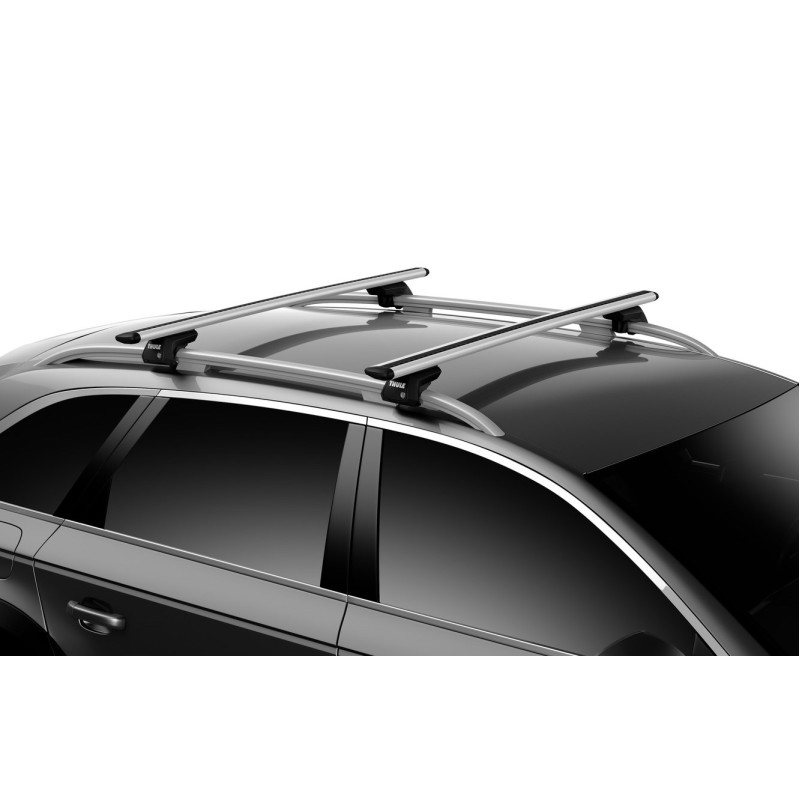Tetőcsomagtartó Volkswagen Taigo 2022-től, Thule WingBar Evo, tetőkorlátos