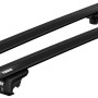 Tetőcsomagtartó Volkswagen Taigo 2022-től, Thule WingBar Black, tetőkorlátos