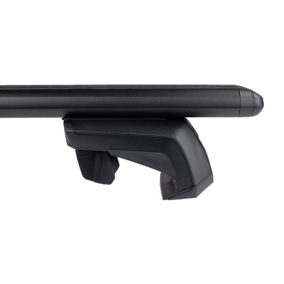 Tetőcsomagtartó Volkswagen Taigo 2022-től, Thule WingBar Black, tetőkorlátos