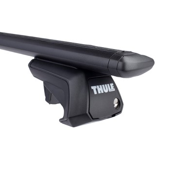 Tetőcsomagtartó Volkswagen Taigo 2022-től, Thule WingBar Black, tetőkorlátos Tetőcsomagtartó Volkswagen Taigo 2022-től, Thule WingBar Black, tetőkorlátos