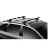 Tetőcsomagtartó Volkswagen Taigo 2022-től, Thule WingBar Black, tetőkorlátos