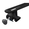 Tetőcsomagtartó MG 5 Sedan 2021-től, Thule WingBar Black