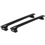 Tetőcsomagtartó Jaecoo J5 2025-től, Thule WingBar Evo Black, tetősínes