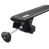 Tetőcsomagtartó Aiways U5 2019-től, Thule WingBar Evo Black, tetősínes