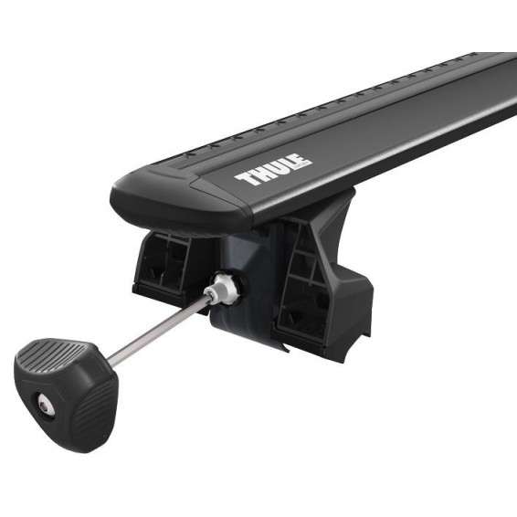 Tetőcsomagtartó Aiways U5 2019-től, Thule WingBar Evo Black, tetősínes