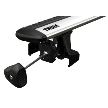 Tetőcsomagtartó Land Rover Discovery (Mk.IV) 2009-2017, Thule Wingbar Evo, fixpontos