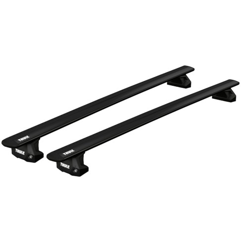 Tetőcsomagtartó Genesis GV80 Coupé 2025-től, Thule Wingbar Evo Black, fixpontos
