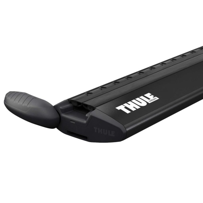 Tetőcsomagtartó Volkswagen Taigo 2022-től, Thule WingBar Black, tetőkorlátos
