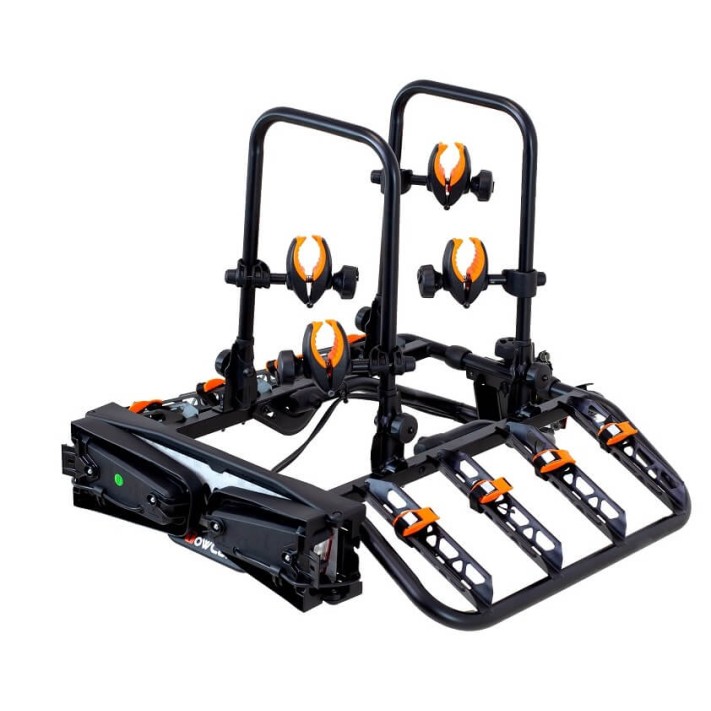 TowCar vonóhorgos kerékpártartó, 4 kerékpárhoz