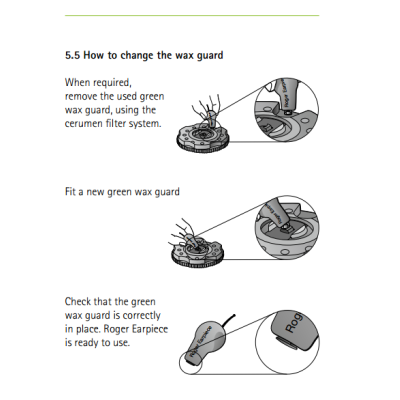 Phonak - Roger™ Cerumex Filter (Wax Guard) 