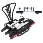 Yakima JustClick 3+1 Evo Black kerékpártartó vonóhorogra, e-Bike kerékpárszállító