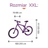 Kerékpár takaróponyva, e-bike takaróponyva XL-es méret Kerékpár takaróponyva, e-bike takaróponyva XL-es méret