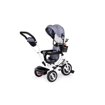 Ecotoys többfunkciós gyermek tricikli, szürke