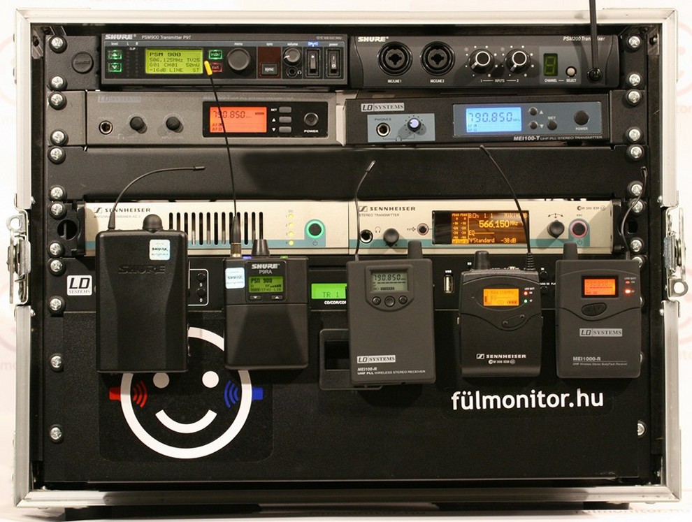 f&uuml;lmonitor rendszer