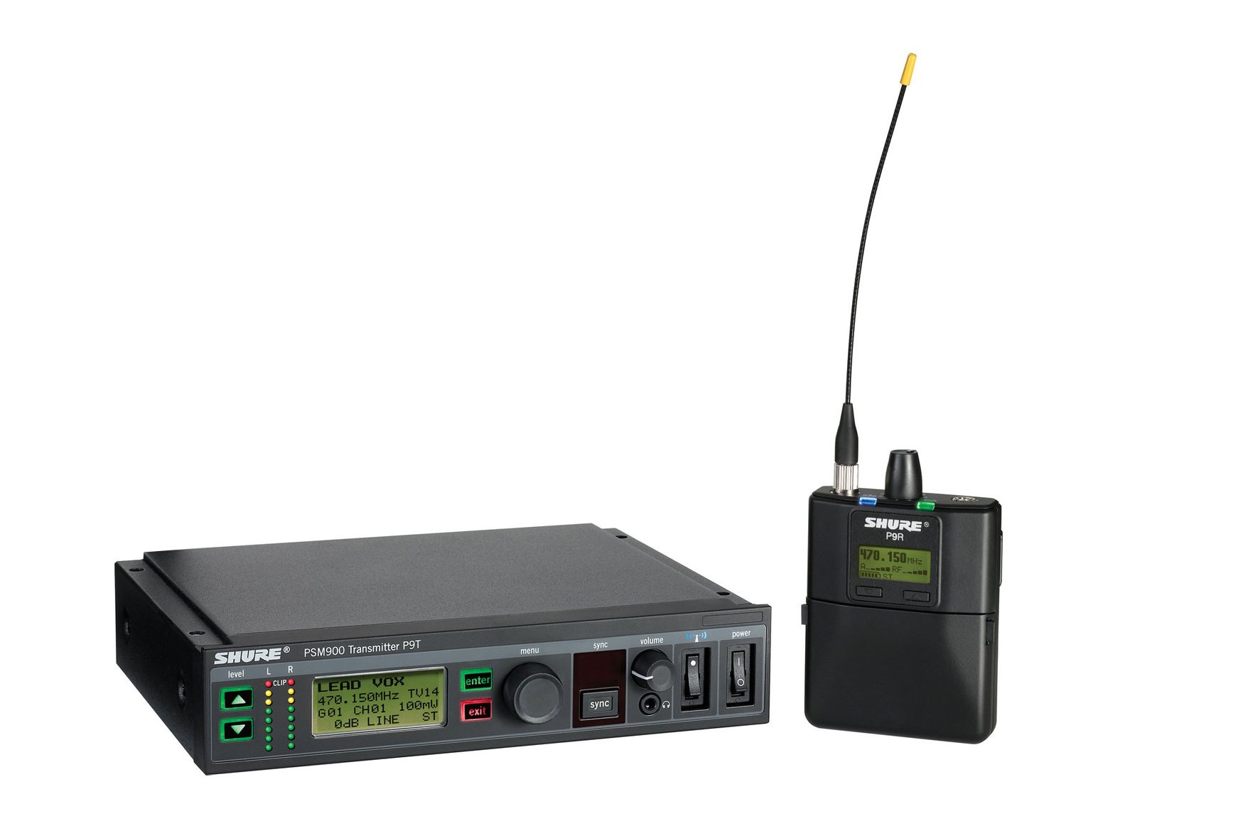 Shure PSM900 fülmonitor szett